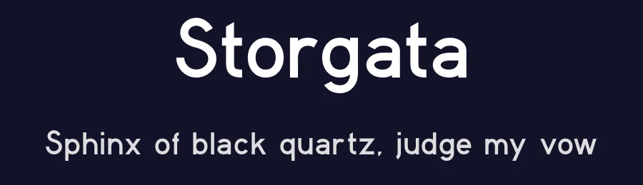 Storgata by Benjamin Blåholtz — Sans Serif Font — thumbnail 2