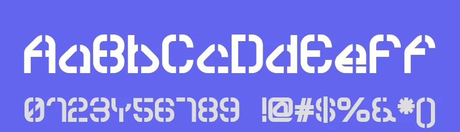 Sylar Stencil by The Northern Block — Display Font — thumbnail 3