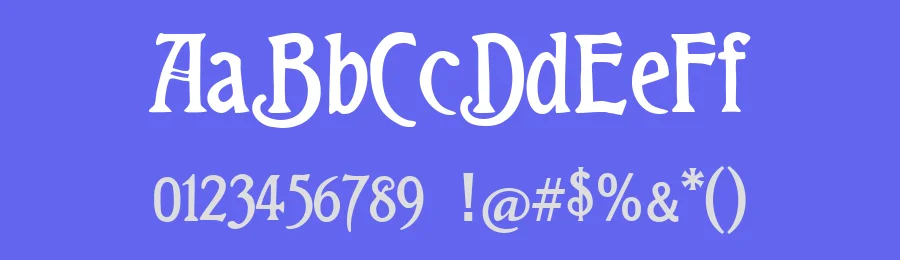Teutonic by Paul Lloyd — Display Font — thumbnail 3