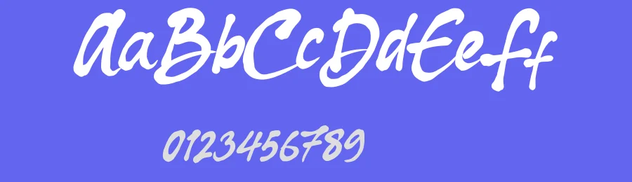 Dharko Gilbert by cove703 — Script Handwritten Font — thumbnail 3
