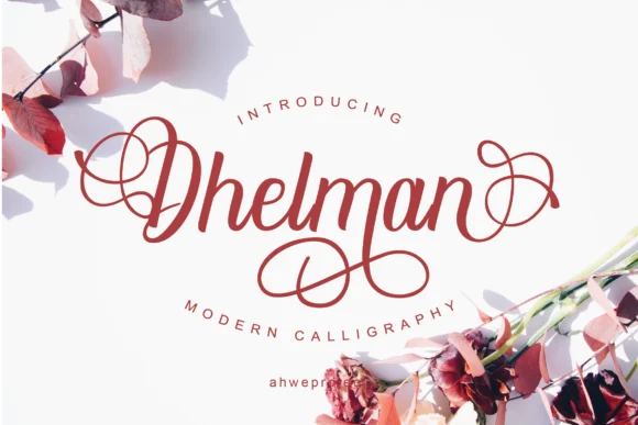 Dhelman Script Font by ahweproject — Script Handwritten Font