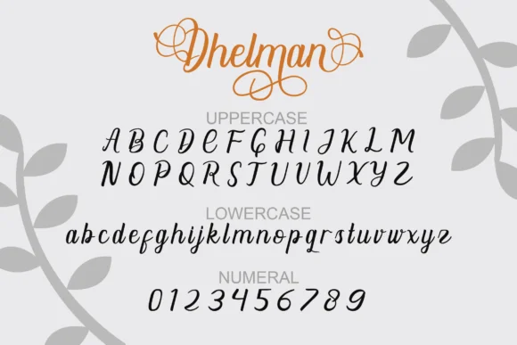 Dhelman Script Font by ahweproject — Script Handwritten Font — thumbnail 2
