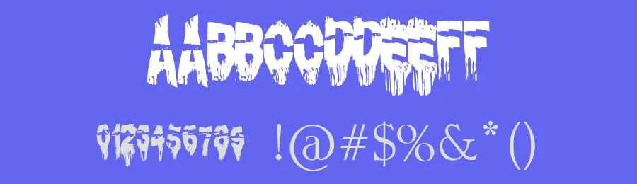 Diacrisis: Lost in Hell by Luan Prates de Souza — Decorative Font — thumbnail 3