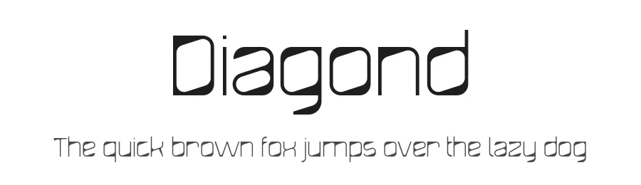 Diagond by Paragraph — Decorative Font