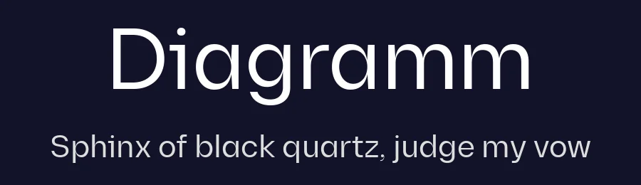 Diagramm by Harmnessless Type — Sans Serif Font — thumbnail 2