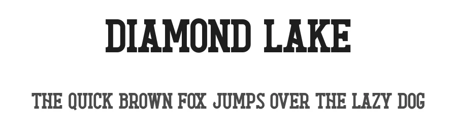 Diamond Lake