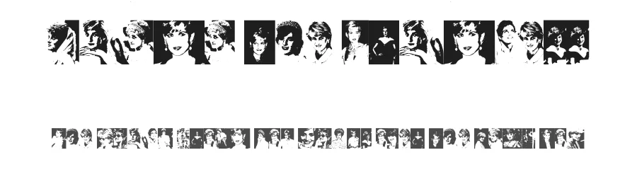 Diana the Princess by Chanaka Liyanage — Dingbats Font