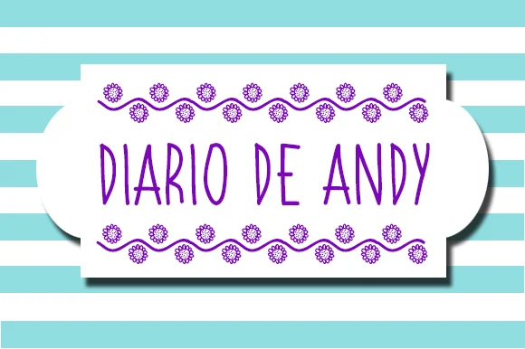 Diario De Andy Font by Raul Andres Perez Canseco — Script Handwritten Font