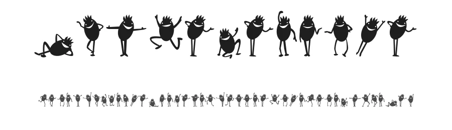 Diavolo Nero by Vladimir Nikolic — Dingbats Font