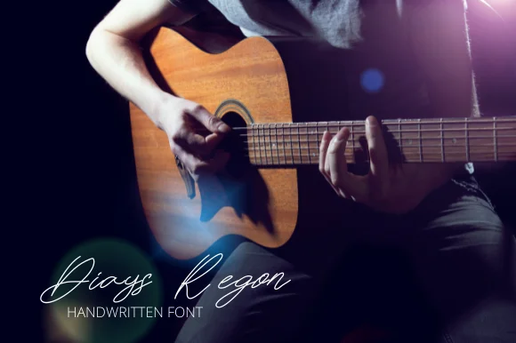 Diays Regon Font by getartstudio — Script Handwritten Font