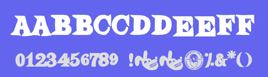 Dibujos Animados by Woodcutter — Decorative Font — thumbnail 3