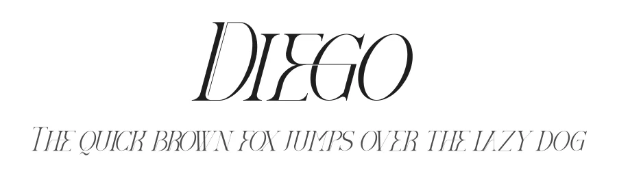 Diego by Storytype Studio — Decorative Font