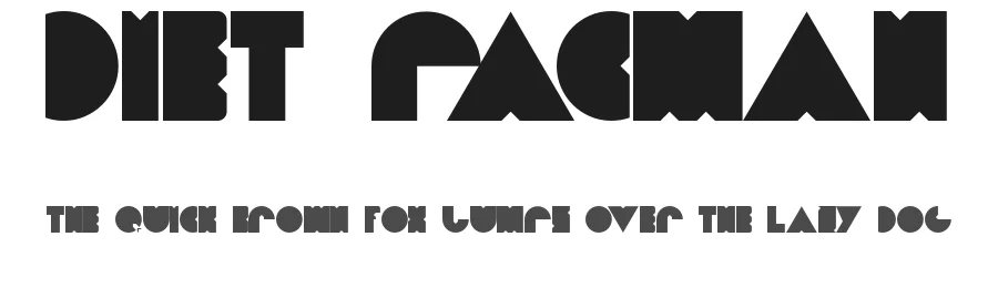 Diet PacMan