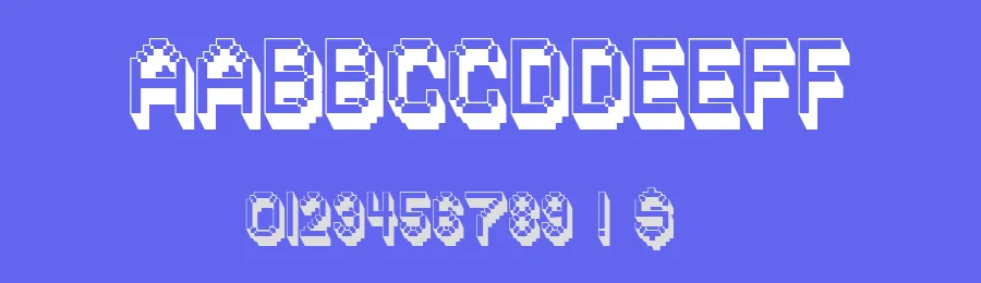 Digital Arcade by Vladimir Nikolic — Display Font — thumbnail 3