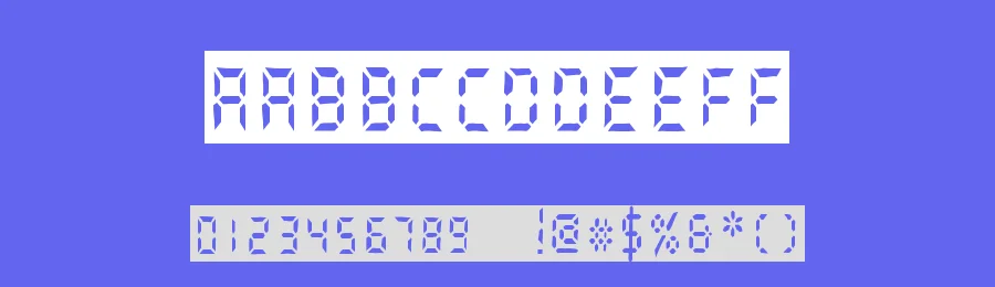 Digital Dark System by Woodcutter — Display Font — thumbnail 3