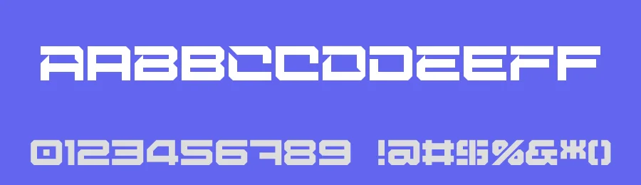 Digital Desolation Plus by UkiyoMoji Fonts — Display Font — thumbnail 3