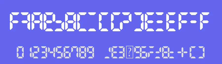 Digital Dismay by Chequered Ink — Display Font — thumbnail 3