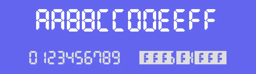 Digital Display by Chequered Ink — Display Font — thumbnail 3