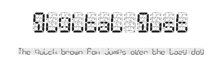 Digital Dust by Chequered Ink — Display Font