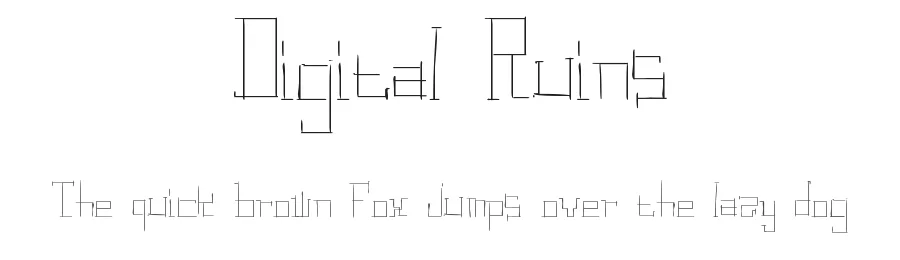 Digital Ruins