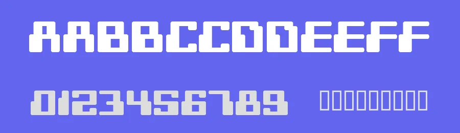 Digitek by Pizzadude — Display Font — thumbnail 3