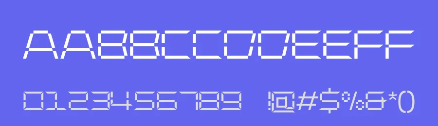Digitrone by Fikryal studio — Display Font — thumbnail 3