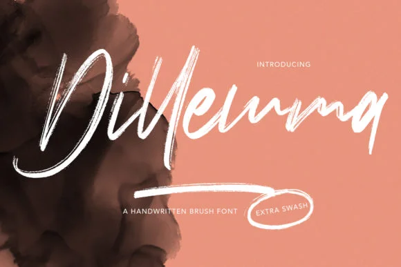 Dillemma Font by Maulana Creative — Script Handwritten Font