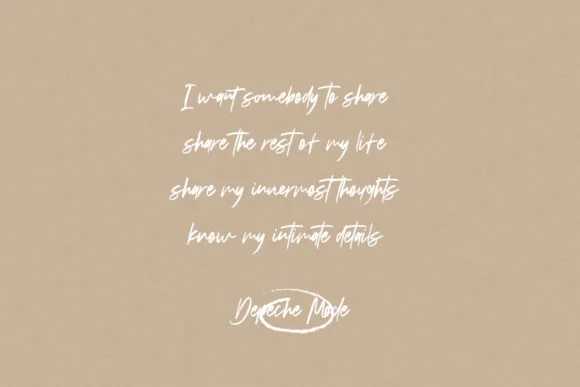 Dillemma Font by Maulana Creative — Script Handwritten Font — thumbnail 3