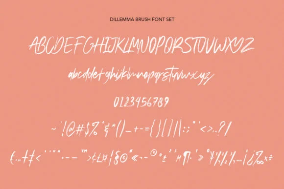 Dillemma Font by Maulana Creative — Script Handwritten Font — thumbnail 9