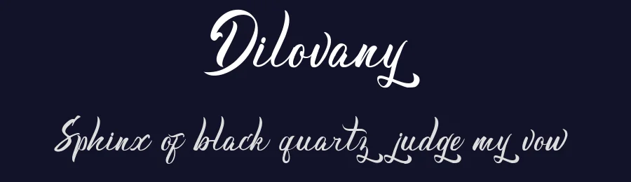 Dilovany by Javatype Studio — Script Handwritten Font — thumbnail 2