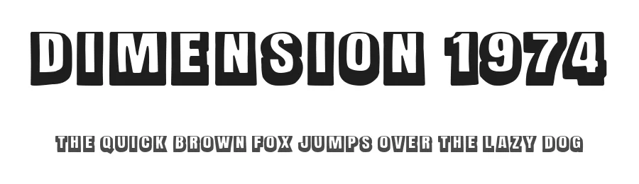 Dimension 1974
