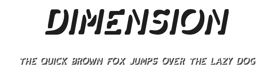 Dimension