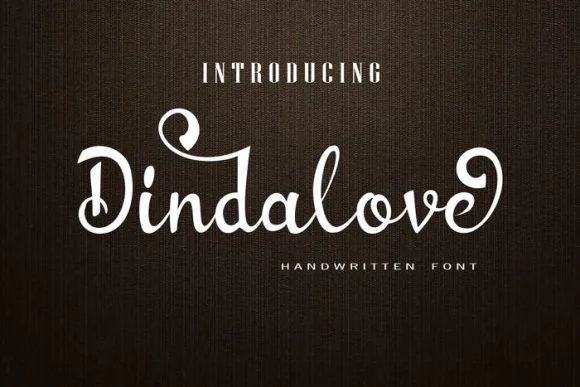 Dindalove Font by Rezastudio — Script Handwritten Font