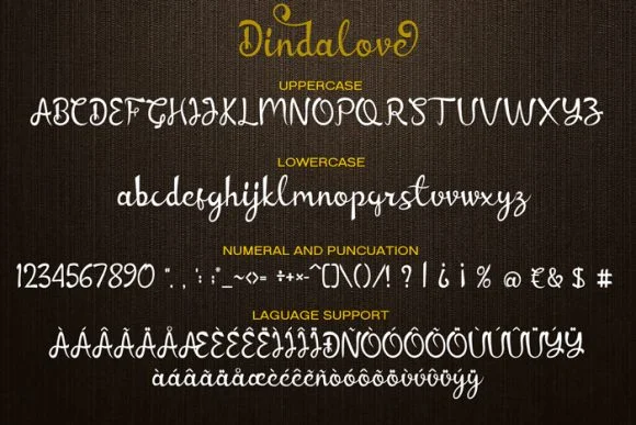 Dindalove Font by Rezastudio — Script Handwritten Font — thumbnail 7