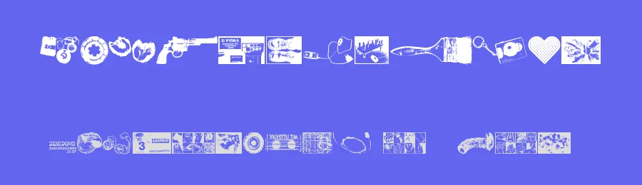 DingDong by Juha Korhonen — Dingbats Font — thumbnail 3