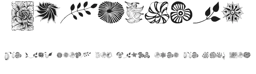Dingfleur by Digital Typeface Studio — Dingbats Font