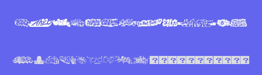 Ding Grafs by letsgo! stock — Dingbats Font — thumbnail 3