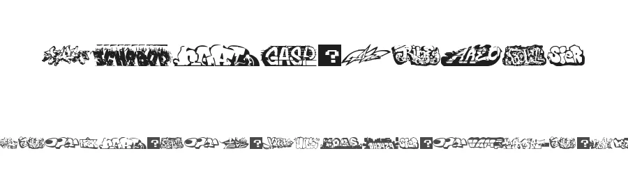 Ding Grafs by letsgo! stock β Dingbats Font