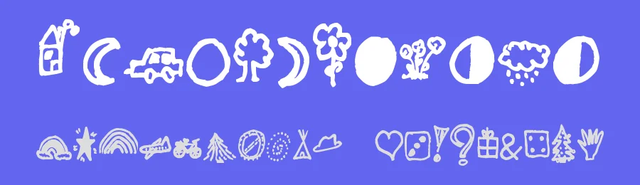 Dingies by Gonda Deenen — Dingbats Font — thumbnail 3