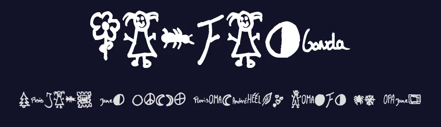 Dingies by Gonda Deenen — Dingbats Font — thumbnail 2