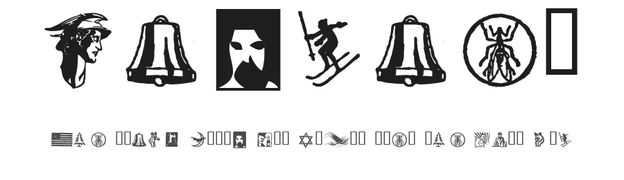 Dingies — Dingbats Font