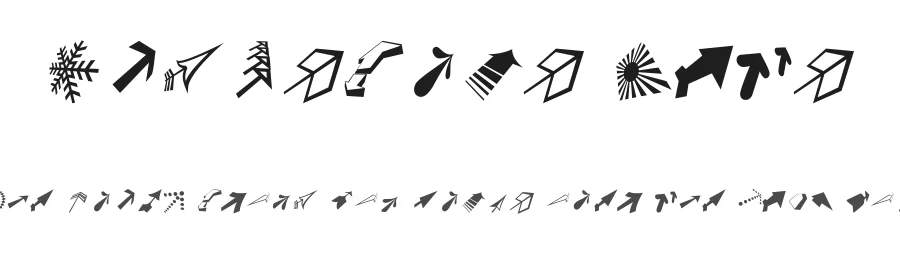 Dingsbums Bats by Manfred Klein — Dingbats Font