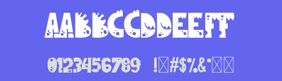 Dinkebilo Dino by Adevio Studio — Decorative Font — thumbnail 3