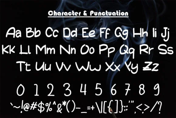 Dino Riko Font by muhawk47 — Script Handwritten Font — thumbnail 4