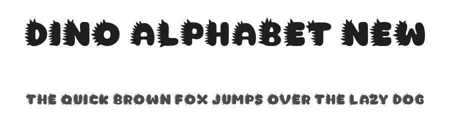 Dino Alphabet New