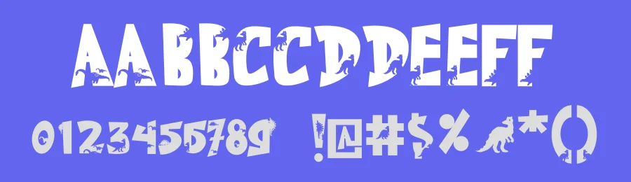 Dino Kids by Mr.Soon Design — Decorative Font — thumbnail 3