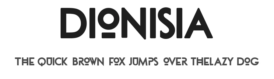 Dionisia by Tano Veron — Decorative Font