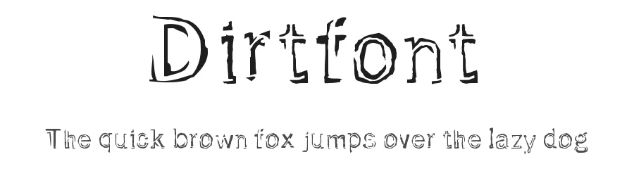 Dirtfont