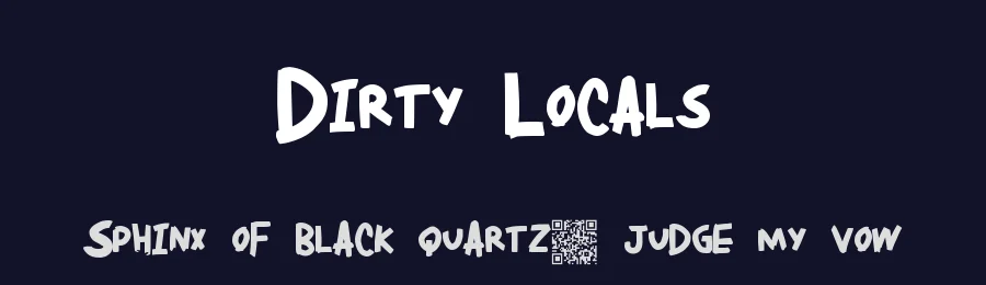 Dirty Locals by Xerographer Fonts — Script Handwritten Font — thumbnail 2