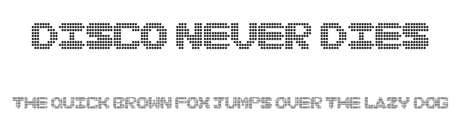 Disco never dies
